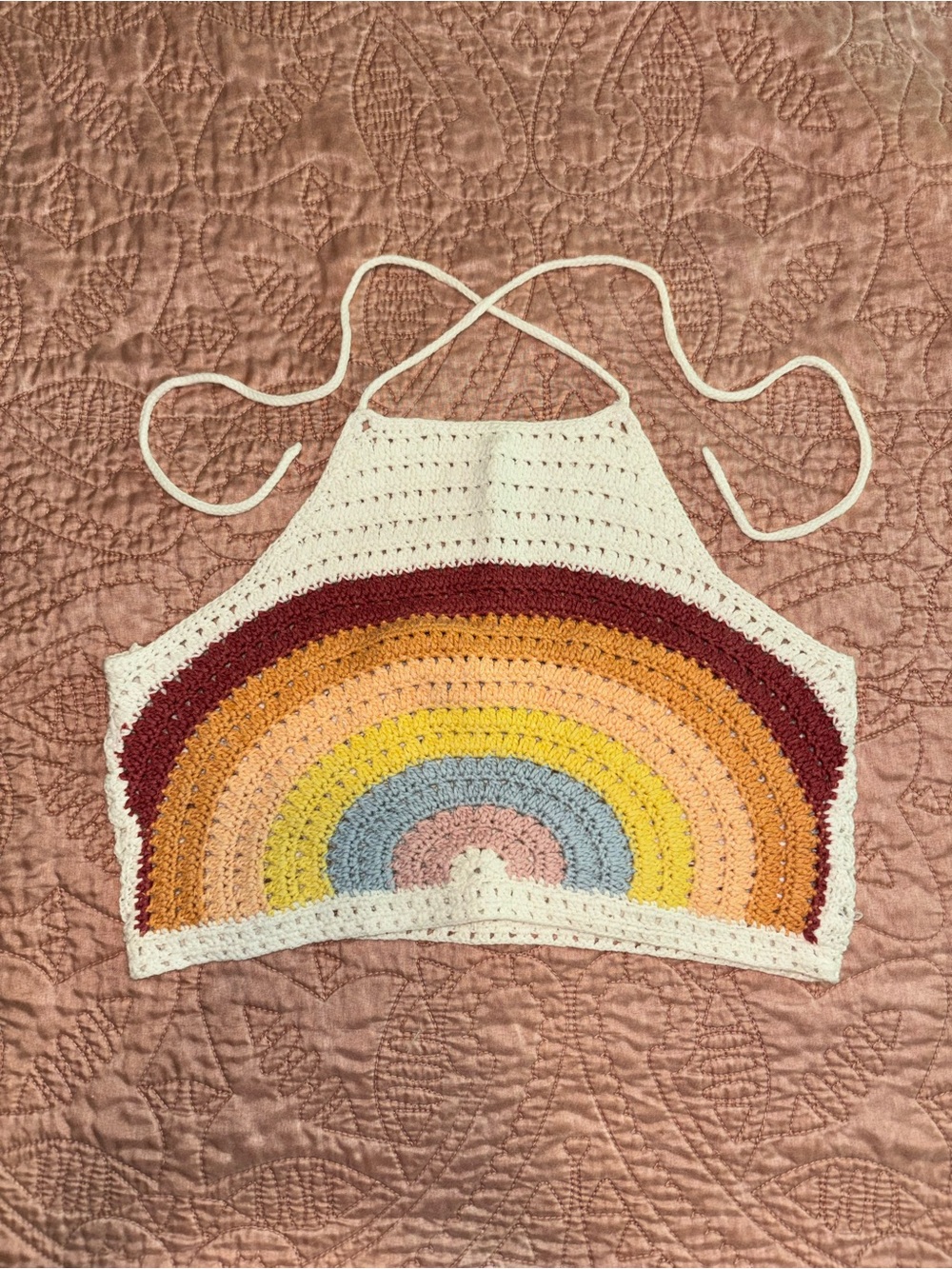 American Eagle Outfitters Crochet Knit Crop Top